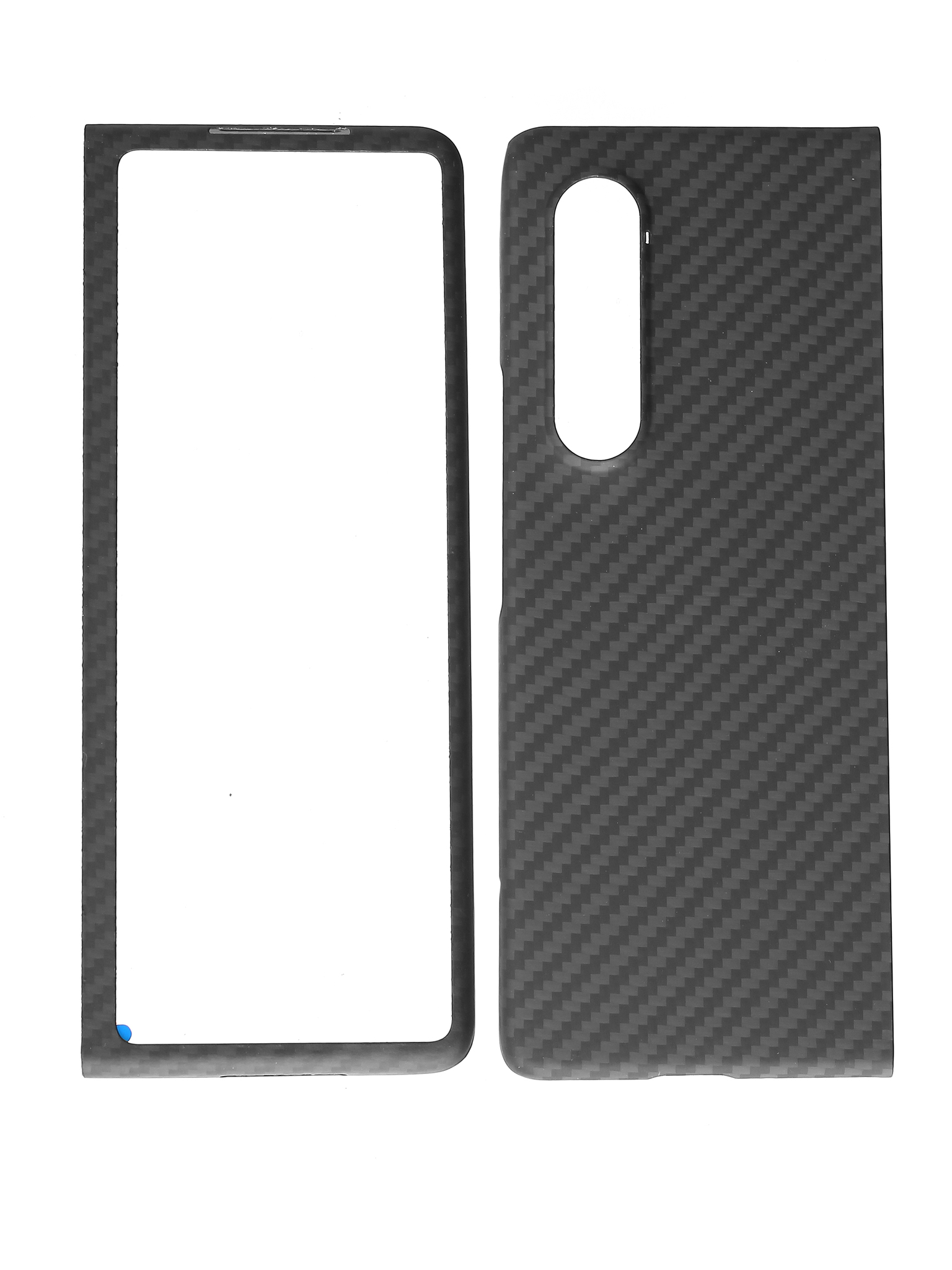 

Чехол Сarbon Fiber Case для Samsung Galaxy Z Fold 3, Черный