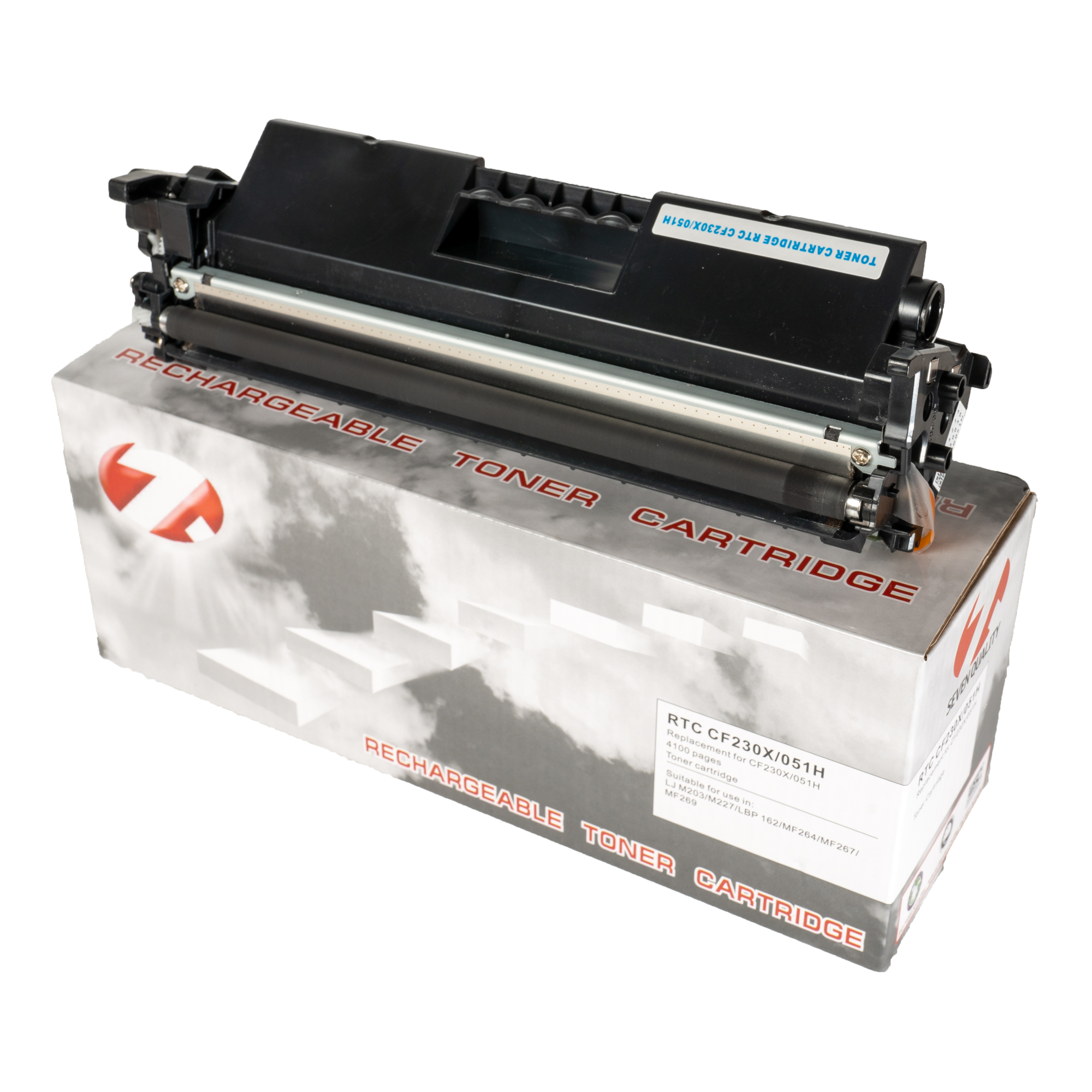 

Тонер-картридж 7Q CF230X, 051H для HP 4100 стр. с MR, Черный, CF230X/051H