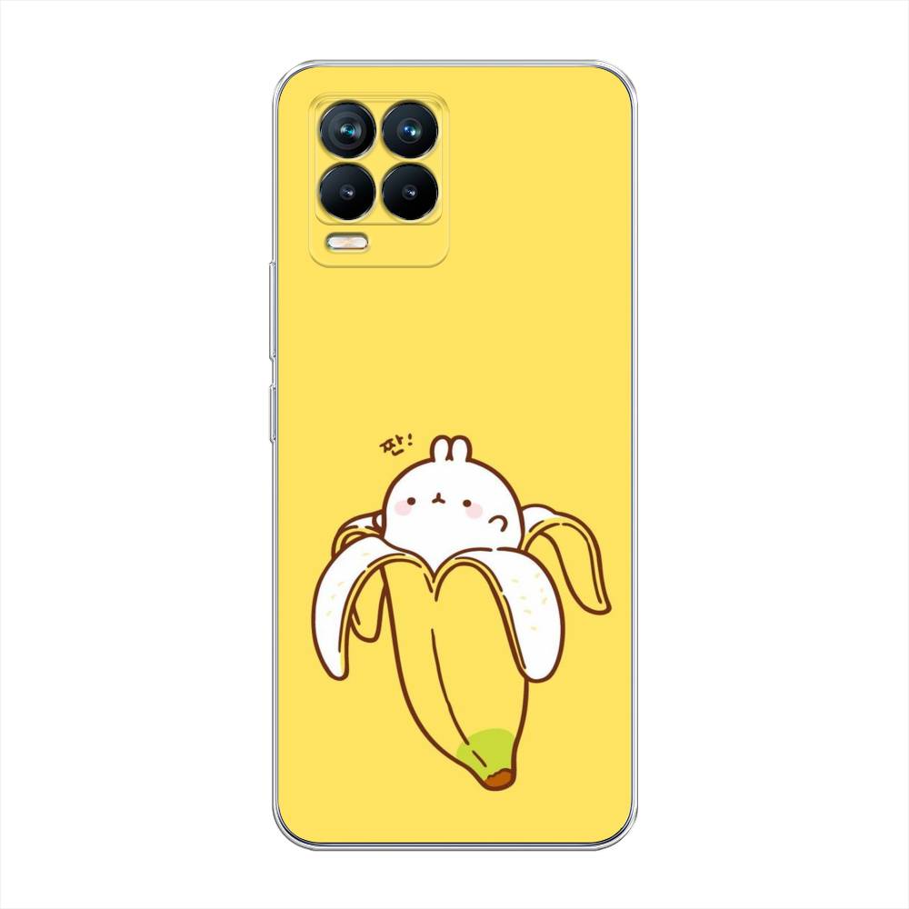

Чехол Awog на Realme 8 "Зайчик-бананчик", Разноцветный, 255450-2