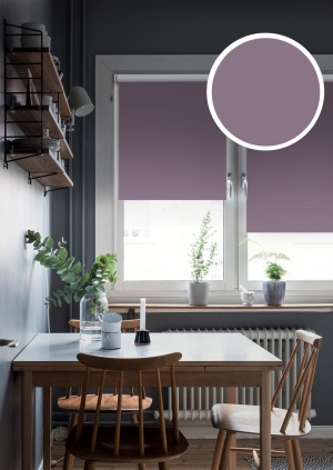 

Рулонные шторы Blackout LUX, фиолетовый, 83х170 см