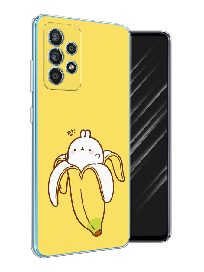 

Чехол Awog на Samsung Galaxy A52 / Самсунг A52 "Зайчик-бананчик", Разноцветный, 2102450-2