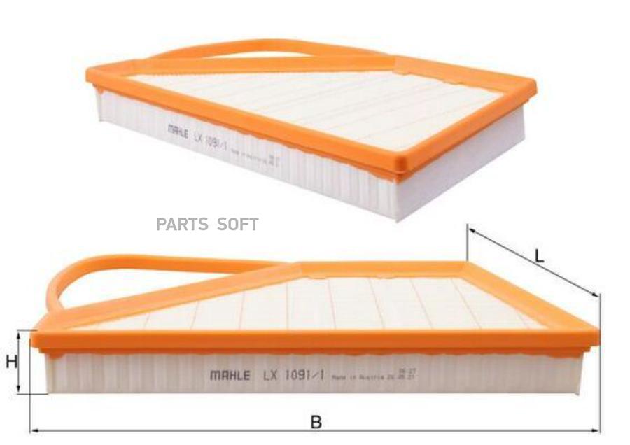 

Фильтр воздушный KNECHT LX1091/1