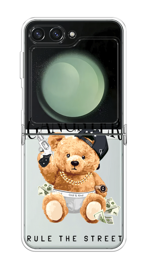 

Чехол на Samsung Galaxy Z Flip 6 "The Gangster", Бежевый;серый;черный, 2109750-1