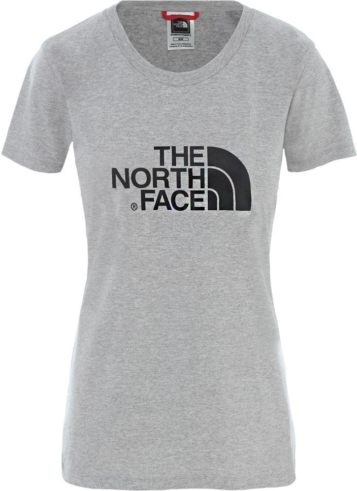 фото Футболка женская the north face s/s easy серая s