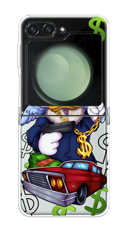 

Чехол на Samsung Galaxy Z Flip 6 "Scrooge McDuck with a Gold Chain", Красный;синий;белый, 2109750-1