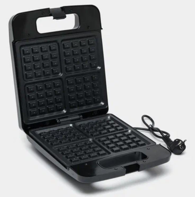 

Электровафельница Raf R521 серебристый, R521