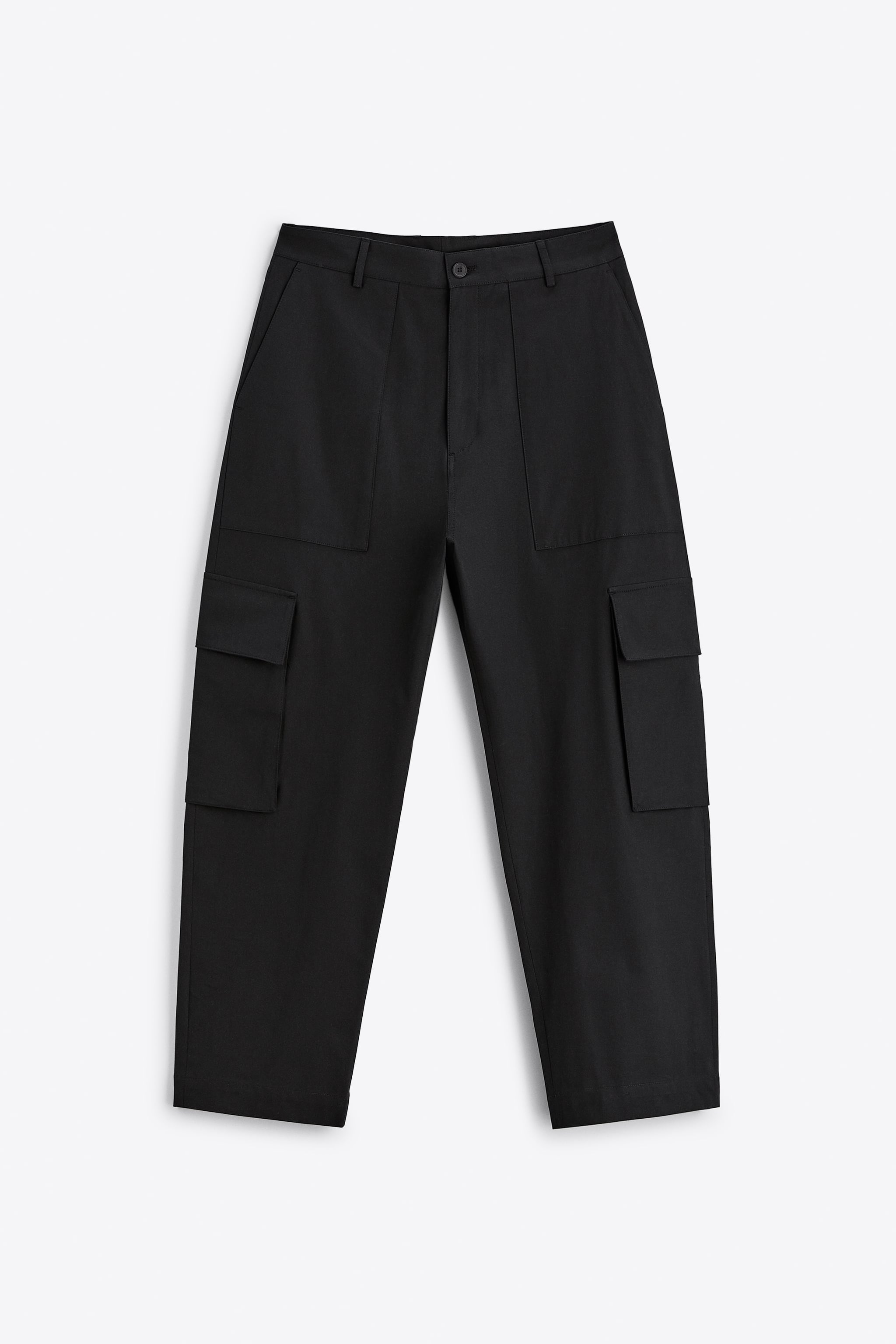 

Брюки мужские ZARA 04393533 черные 42 RU (доставка из-за рубежа), Черный, 04393533