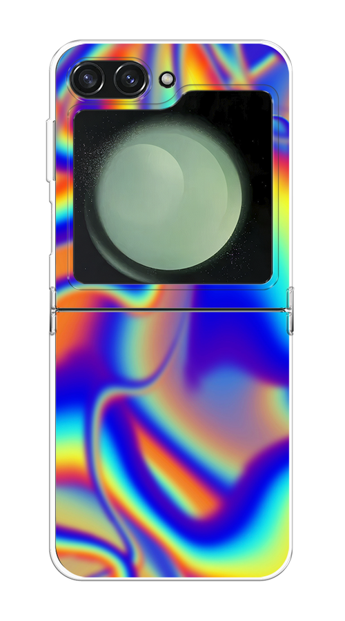 

Чехол на Samsung Galaxy Z Flip 6 "Яркая голограмма", Разноцветный, 2109750-1