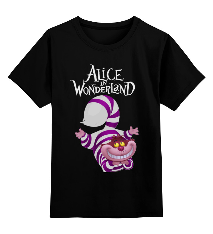 

Детская футболка классическая унисекс Printio Alice in wonderland, Разноцветный, 0000000725321