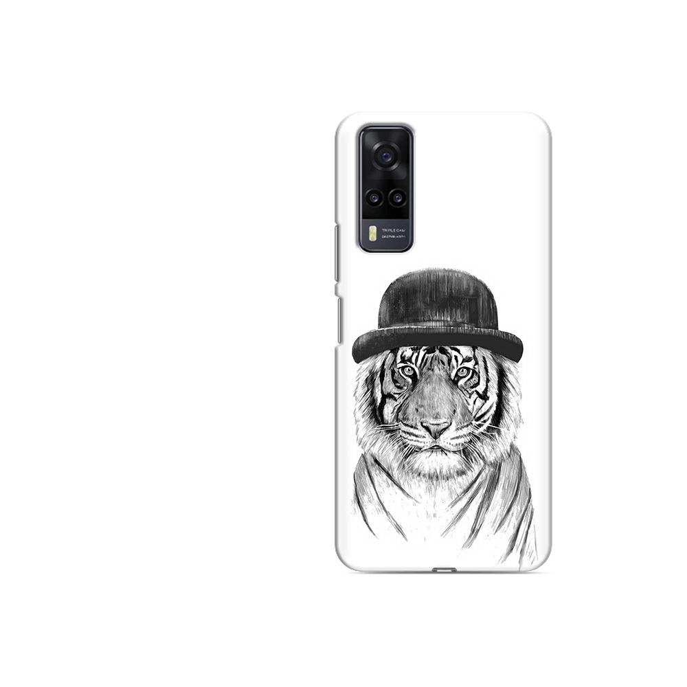 

Чехол MyPads Tocco для Vivo Y31 тигр британец (PT157735.439.641), Прозрачный, Tocco