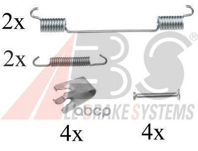 0836Q_комплект Монтажный Тормозных Колодок Abs арт. 0836Q