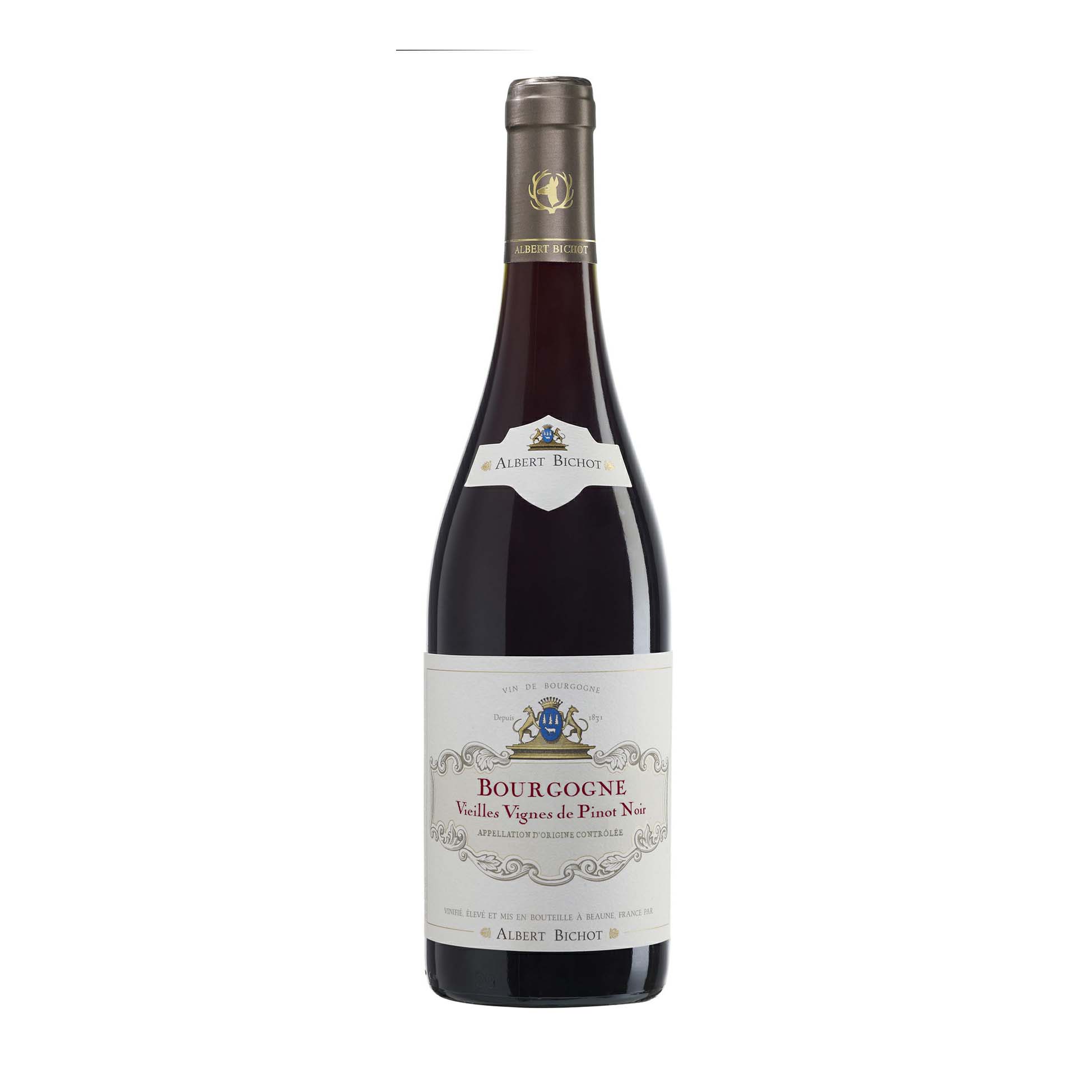 

Вино Albert Bichot Bourgogne Vieilles Vignes de Pinot Noir AOC красное сухое 12,5% 0,75 л