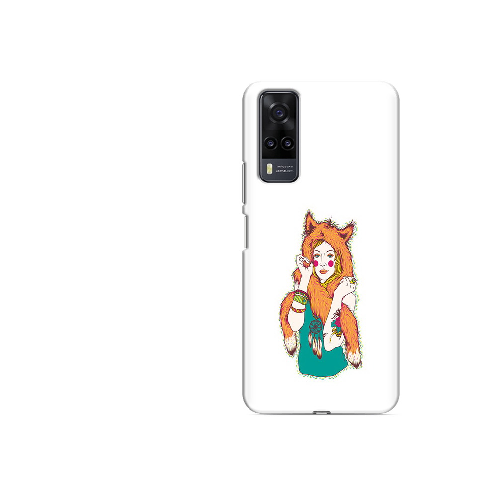 

Чехол MyPads Tocco для Vivo Y31 Девушка лиса (PT157735.439.62), Прозрачный, Tocco