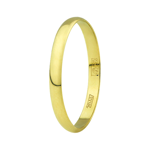 Кольцо из желтого золота р. 17 Юверос 121000-ж