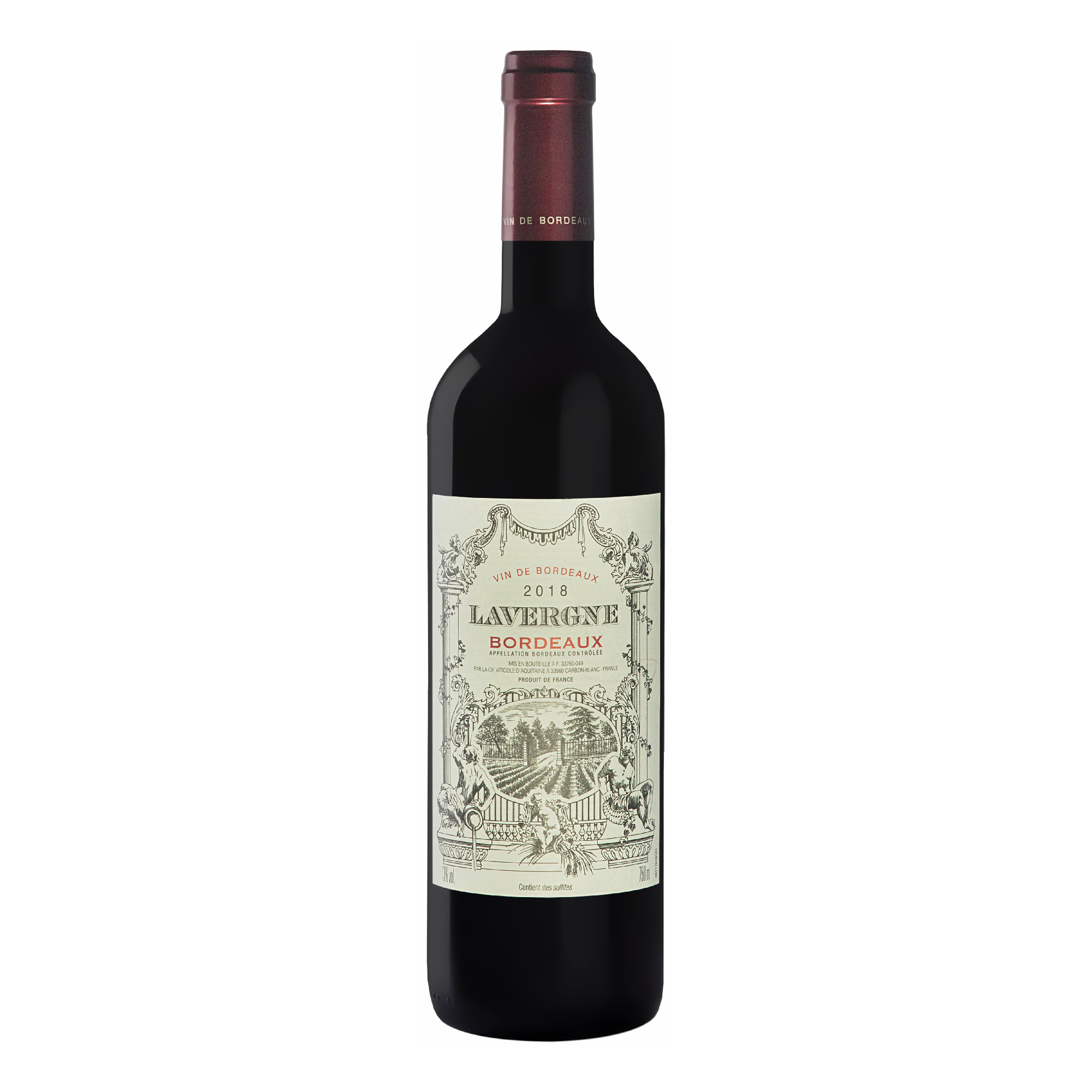 

Вино Chateau Lavergne Bordeaux AOC красное сухое 13,5% 0,75 л