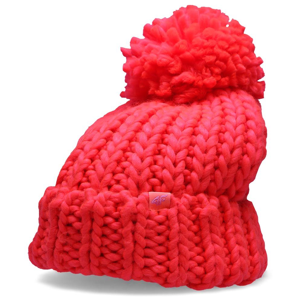 

Шапка бини женская 4F WOMEN'S CAPS H4Z20-CAD005-63N красная, р. S