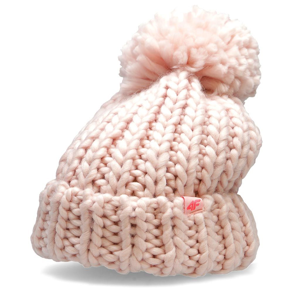 

Шапка бини женская 4F WOMEN'S CAPS H4Z20-CAD005-56S розовая, р. S