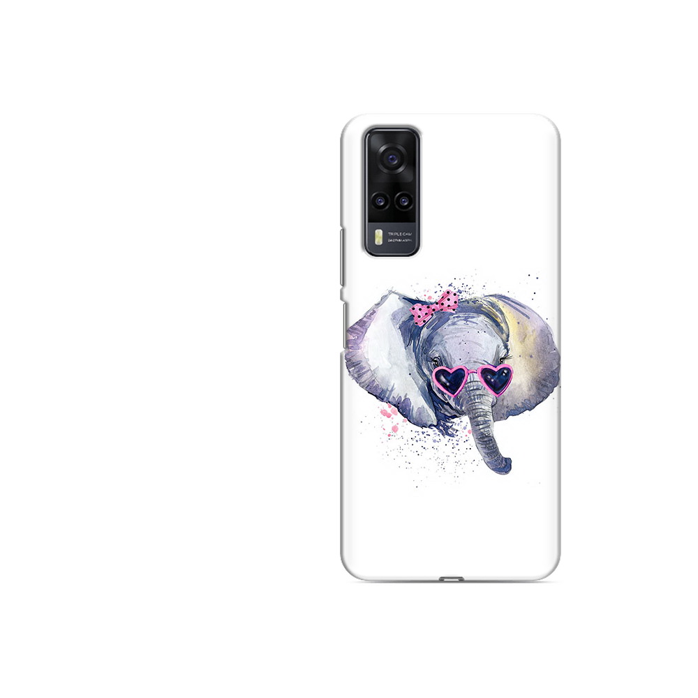 

Чехол MyPads Tocco для Vivo Y31 слоник в очках (PT157735.439.608), Прозрачный, Tocco