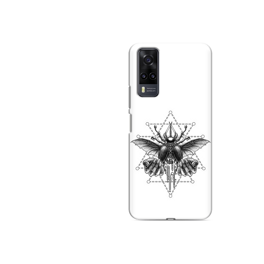 

Чехол MyPads Tocco для Vivo Y31 скарабей (PT157735.439.601), Прозрачный, Tocco