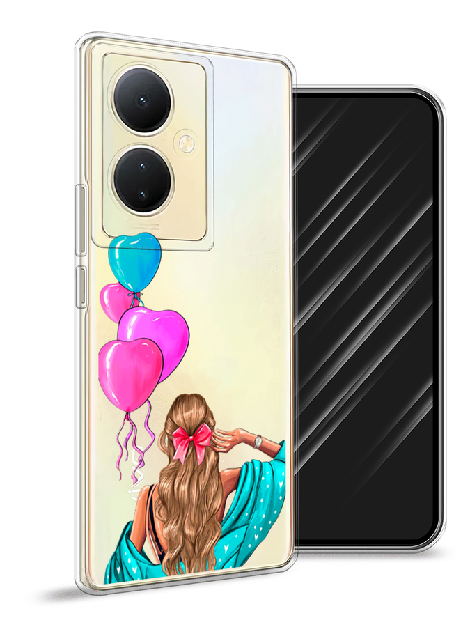 

Чехол Awog на Vivo Y78 5G (global)/V29 Lite, Голубой;розовый;бежевый, 269050-7