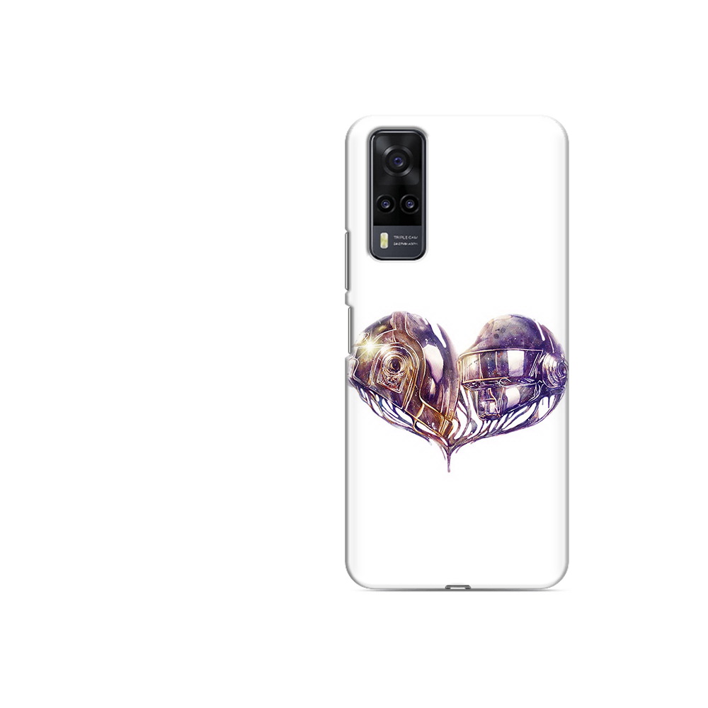 

Чехол MyPads Tocco для Vivo Y31 сердце абстракция (PT157735.439.596), Прозрачный, Tocco
