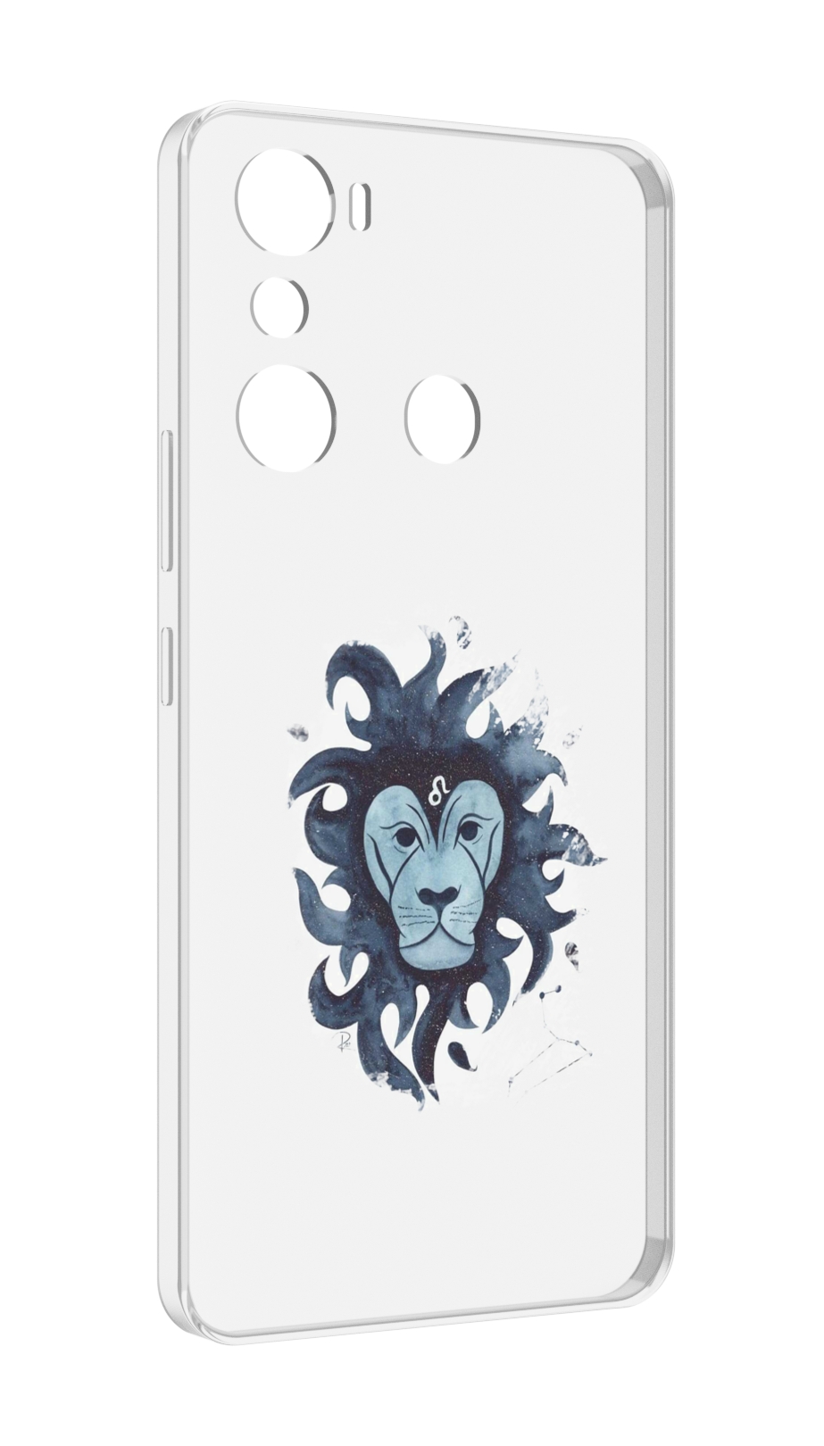 

Чехол MyPads знак зодиака лев 5 для Infinix Hot 20i, Прозрачный, Tocco