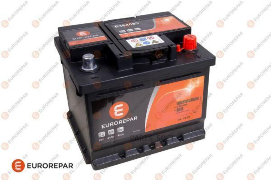 Аккумуляторная батарея EUROREPAR 44 А/ч 175x207x175 12v Обратная полярность 440A