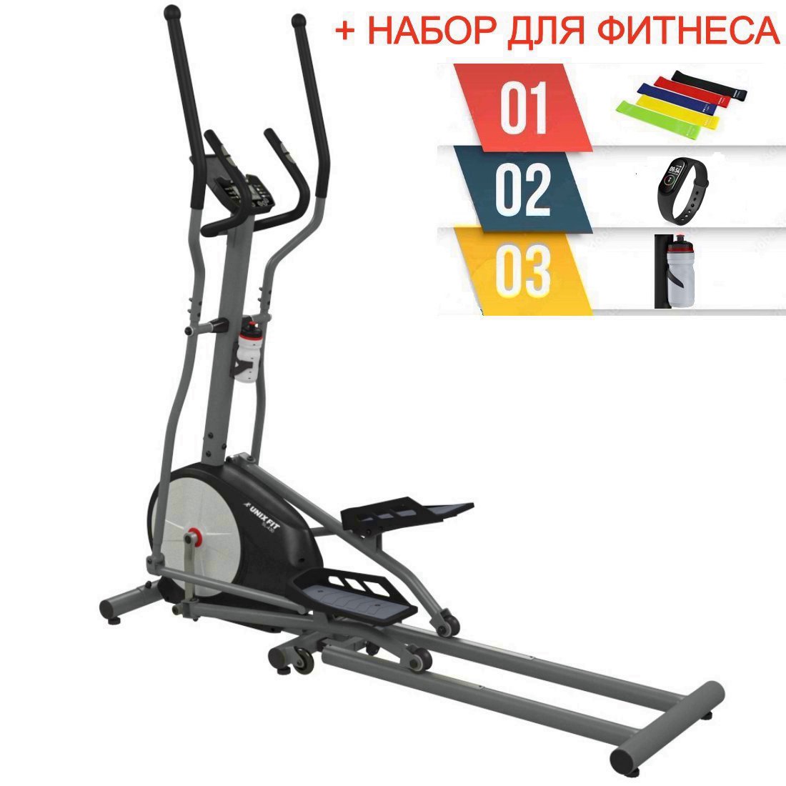 Складной эллиптический тренажер UNIXFIT SL-430E