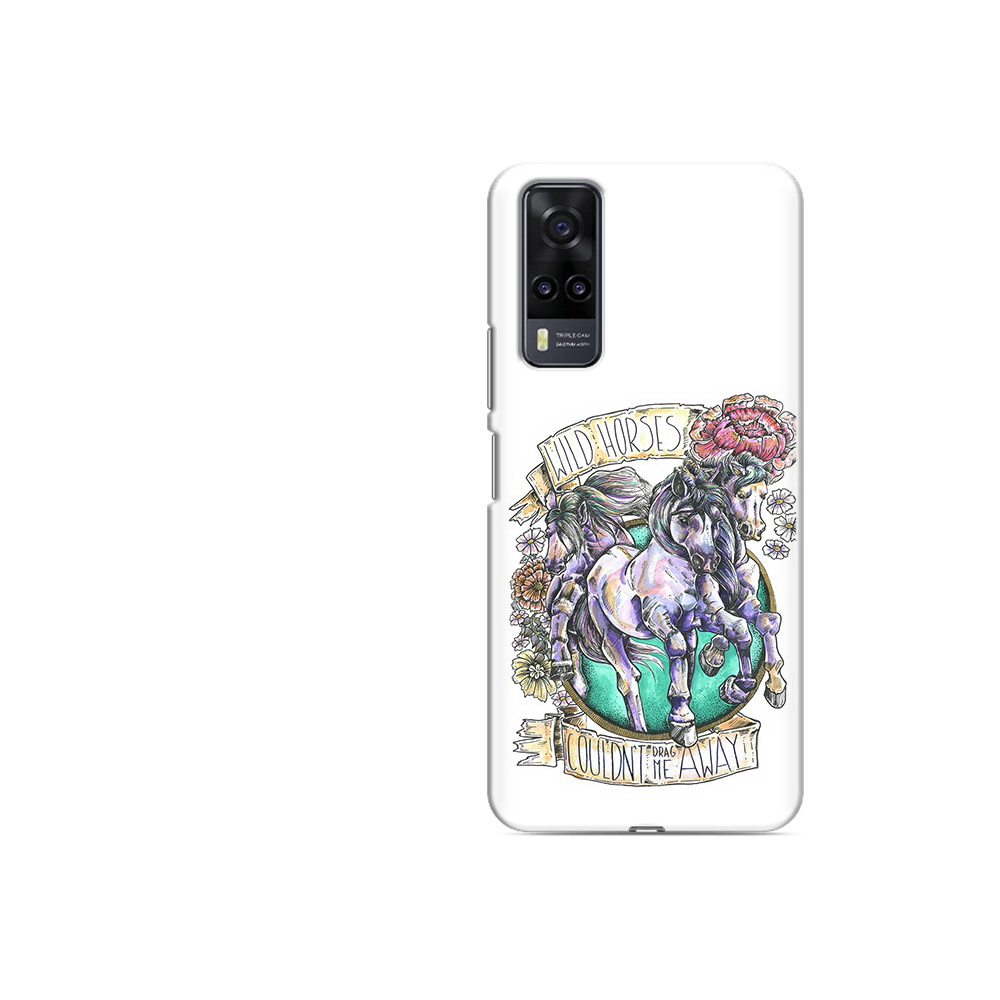 

Чехол MyPads Tocco для Vivo Y31 рисунок коней в цветах (PT157735.439.582), Прозрачный, Tocco