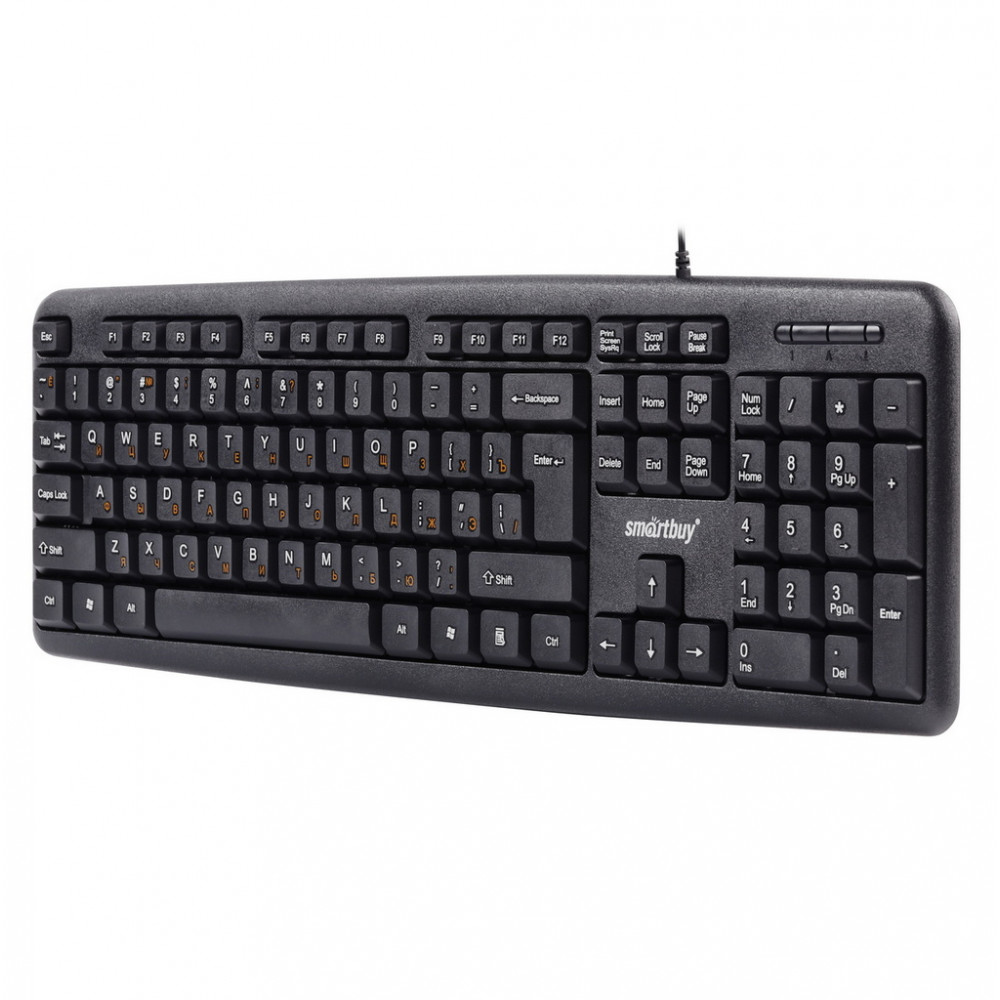 Проводная клавиатура SmartBuy ONE 113 Black (SBK-113U-K)