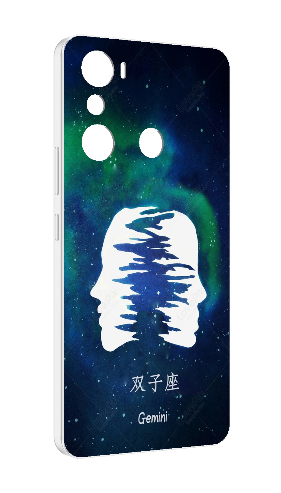 

Чехол MyPads знак зодиака близнецы 6 для Infinix Hot 20i, Прозрачный, Tocco