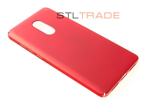 

Накладка PC для Xiaomi Redmi Note 4X с Soft Touch покрытием красный