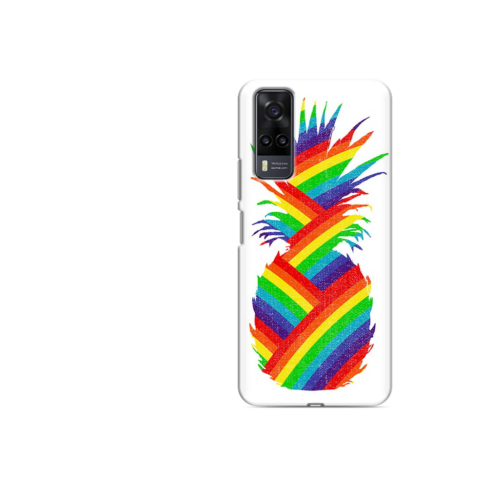 

Чехол MyPads Tocco для Vivo Y31 радужный ананас (PT157735.439.566), Прозрачный, Tocco