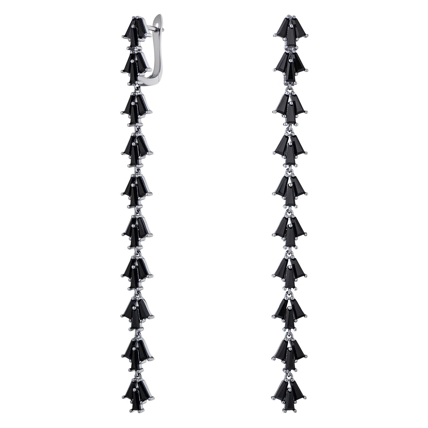 

Серьги из серебра с фианитом ЮВЕЛИР КАРАТ F9812E, F9812E