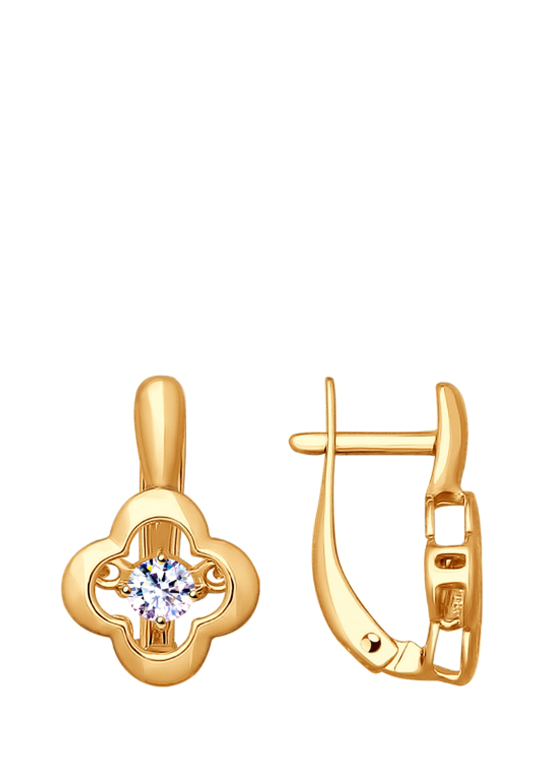 

Серьги из серебра с фианитом SOKOLOV 93020878, 93020878_k