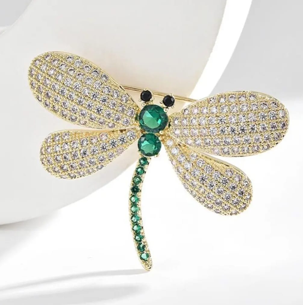 

Брошь из бижутерного сплава NoBrand H01-SP022, swarovski/стразы/циркон, H01-SP022