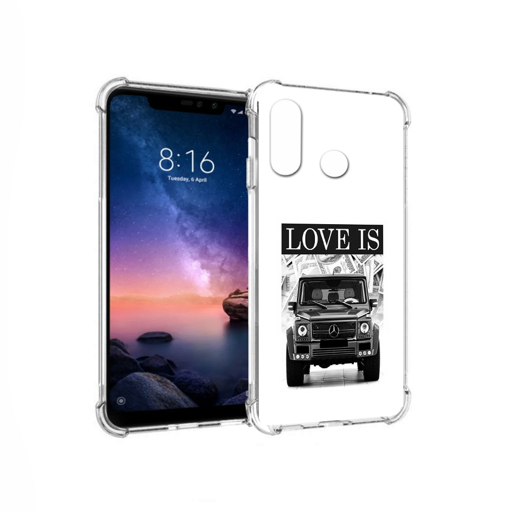

Чехол MyPads Tocco для Xiaomi Redmi Note 6 гелик (PT118671.310.285), Прозрачный, Tocco