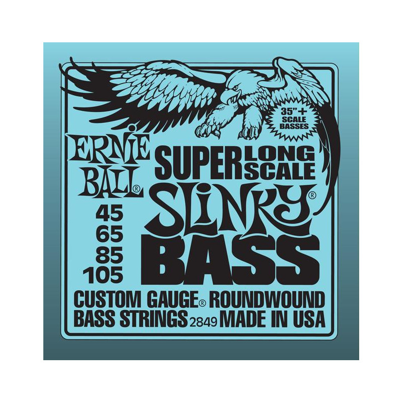 

Струны для бас гитары Ernie Ball 2849