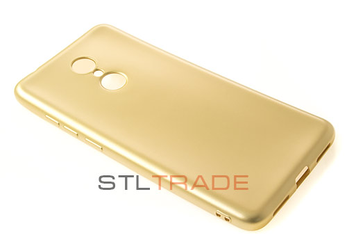 

Силиконовый чехол TPU Case Металлик для Xiaomi Mi5 золото, Золотистый