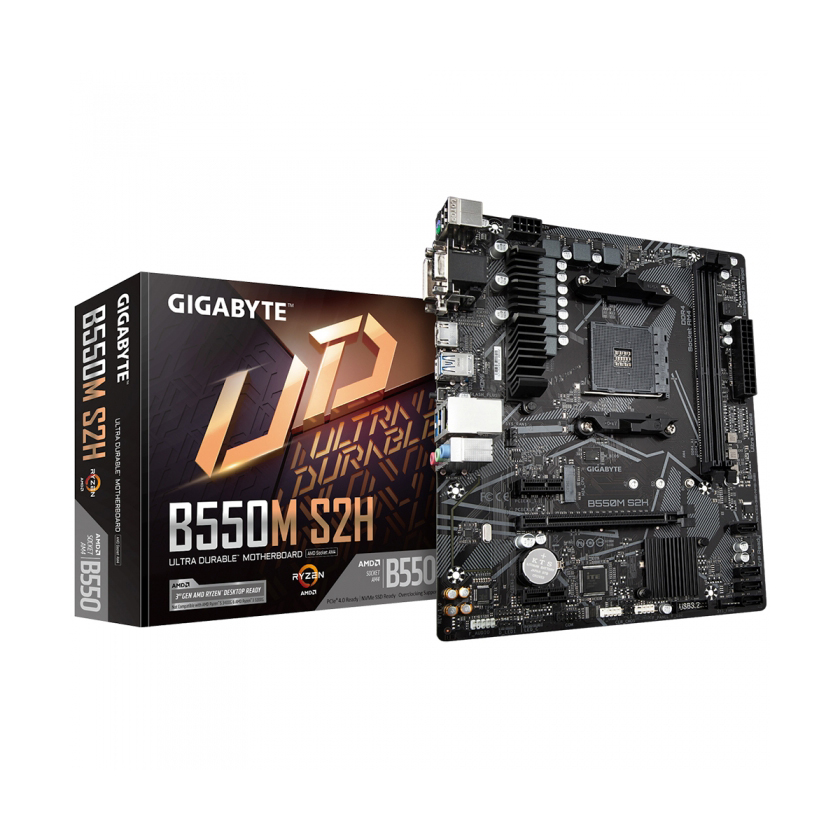 

Материнская плата Gigabyte B550M S2H, B550M S2H