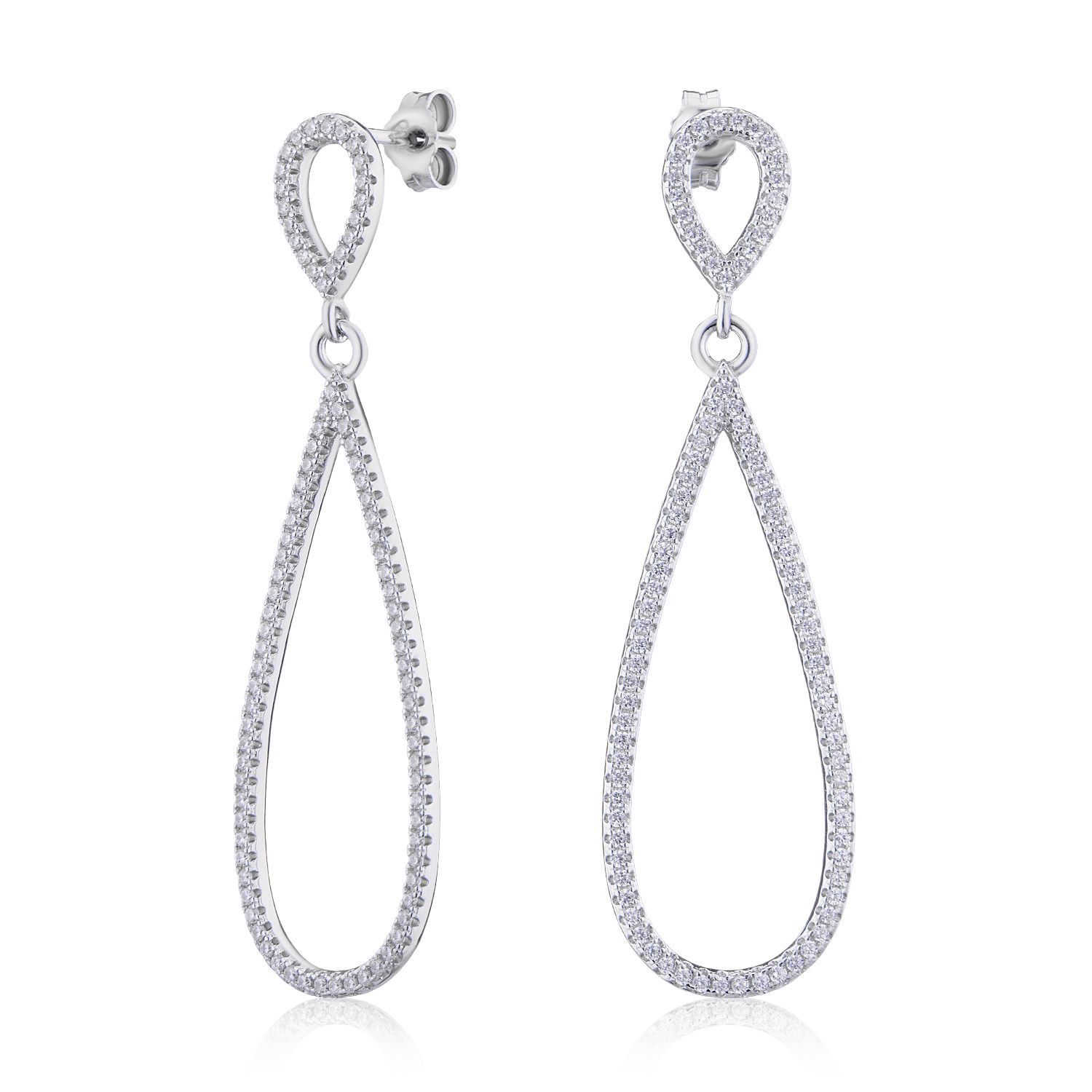 

Серьги из серебра с фианитом ЮВЕЛИР КАРАТ 2128919/9YJ2SE0129, 2128919/9YJ2SE0129