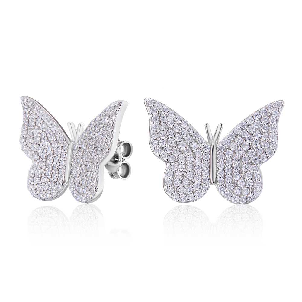 

Серьги из серебра с фианитом ЮВЕЛИР КАРАТ 2128925/9SE2305