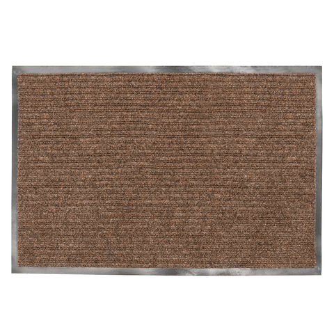Коврик входной ЛАЙМА, 90х120 см, коричневый, 602873