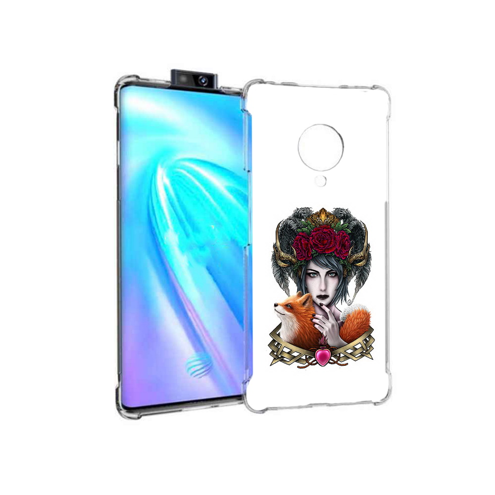 

Чехол MyPads Tocco для Vivo NEX 3 девушка с лисой (PT136035.381.314), Прозрачный, Tocco