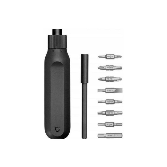 храповая реверсивная отвертка xiaomi Отвертка Xiaomi Mi Ratchet Screwdriver (BHR4779GL), храповая, реверсивная, 16 в 1, черная