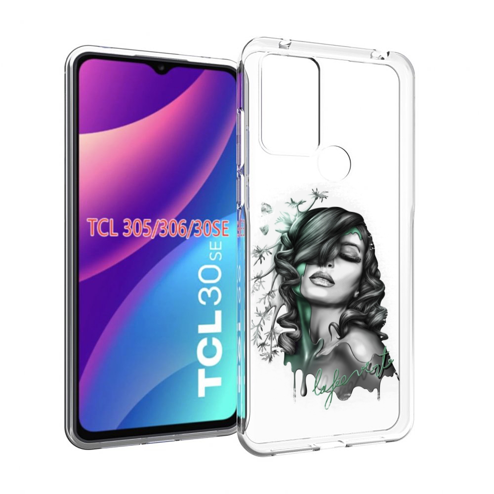 

Чехол MyPads Девушка 2 для TCL 30SE/305/306/30E, Tocco