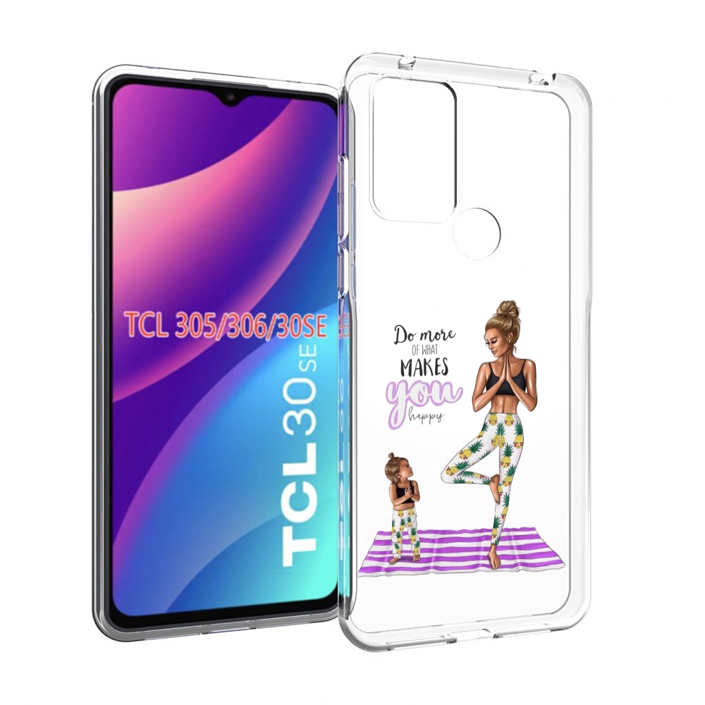 

Чехол MyPads Девочки-в-ананасах для TCL 30SE / TCL 305 / TCL 306 / TCL 30E, Tocco