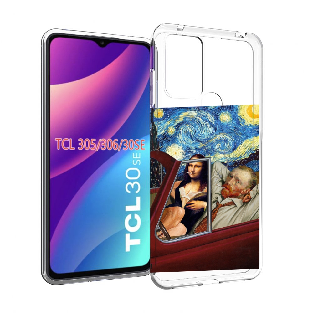 

Чехол MyPads Да-Винчи-в-одном для TCL 30SE / TCL 305 / TCL 306 / TCL 30E, Tocco