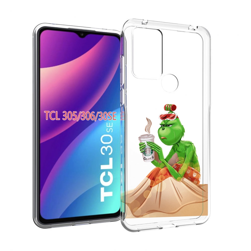 

Чехол MyPads Гринч-в-платье для TCL 30SE / TCL 305 / TCL 306 / TCL 30E, Tocco