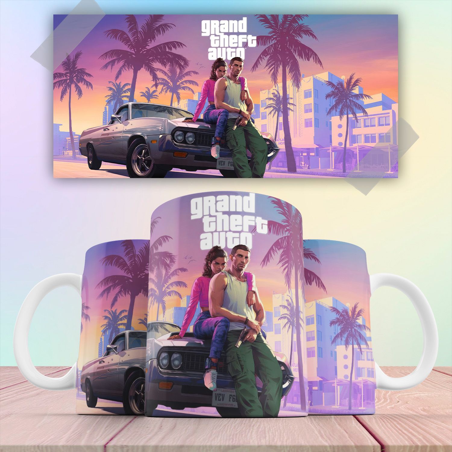 

Кружка компьютерная игра ГТА GTA 6 330 мл, КР180176, Кружка компьютерная игра ГТА GTA 6 330 мл